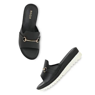 Black Women Casual Wedges