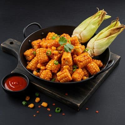Crispy Corn Chili