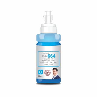 ProDot Ep-664 Inkjet Ink Refill Compatible with Epson L100, L130, L210, L220, L300, L310, L350, L355, L360, L380, L485, L565, L655, L1300, L1455 Ink Tank Printers