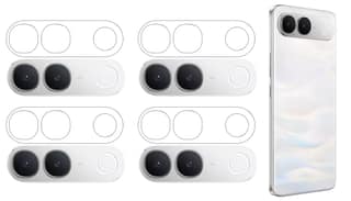 ISAAK Back Camera Lens Protector compatible for Vivo S2 (Pack of 4)