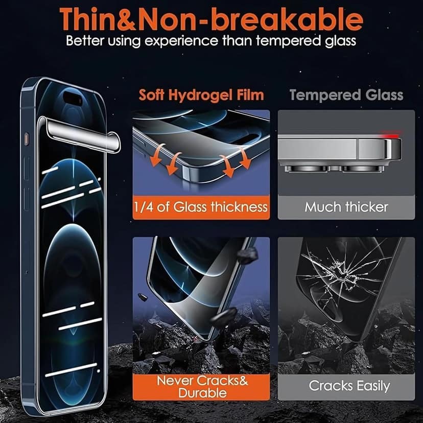 SKINOVITA Realme Front Matte Screen Protector | Crystal Clear HD Display Protection with Smooth Touch & Full Coverage view 8
