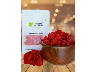 Valleys Premium Kashmiri Sun Dried Strawberries - 400 Gram