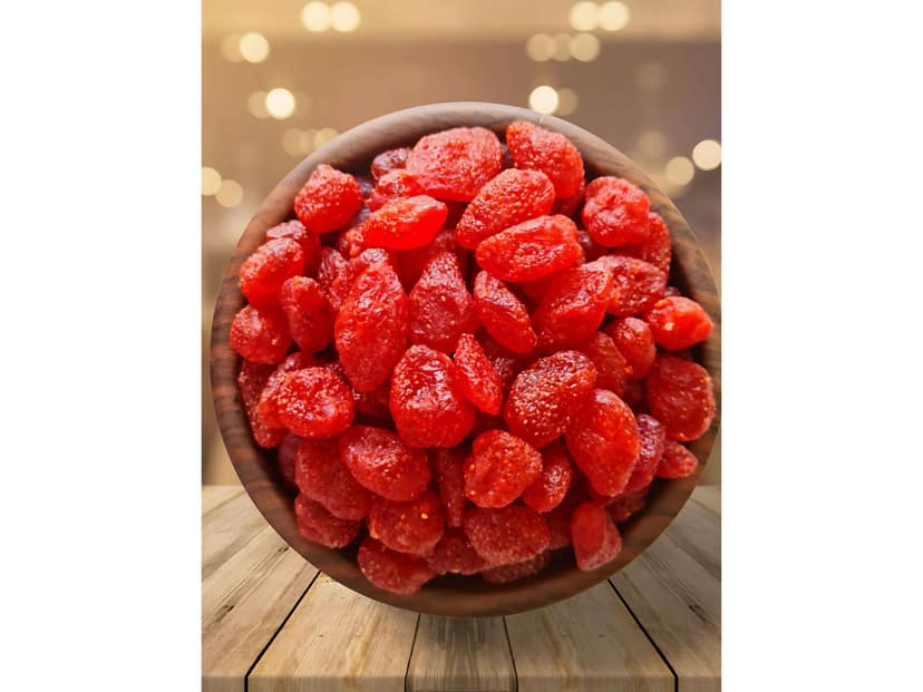 Valleys Premium Kashmiri Sun Dried Strawberries - 400 Gram view 2