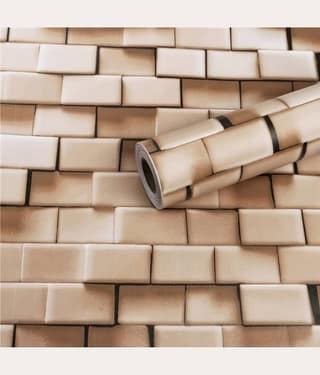 LAAYO Wallpaper & Wall Sticker - Abstract Wallpaper ( 45 x 250 ) cm ( Pack of 1 )