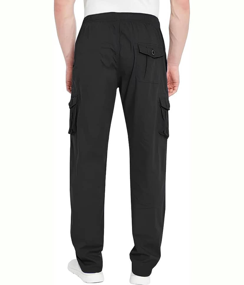 Reoutlook Regular Flat Men's Cargos - Grey ( Pack of 1 ) view 2