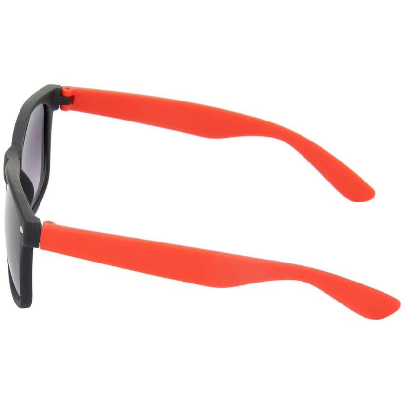 HRINKAR Men Women Boys & Girls Pilot & Rectangular Sunglasses Red & Silver Frame, Grey & Red Lens (Medium) Pack of - 2 view 4