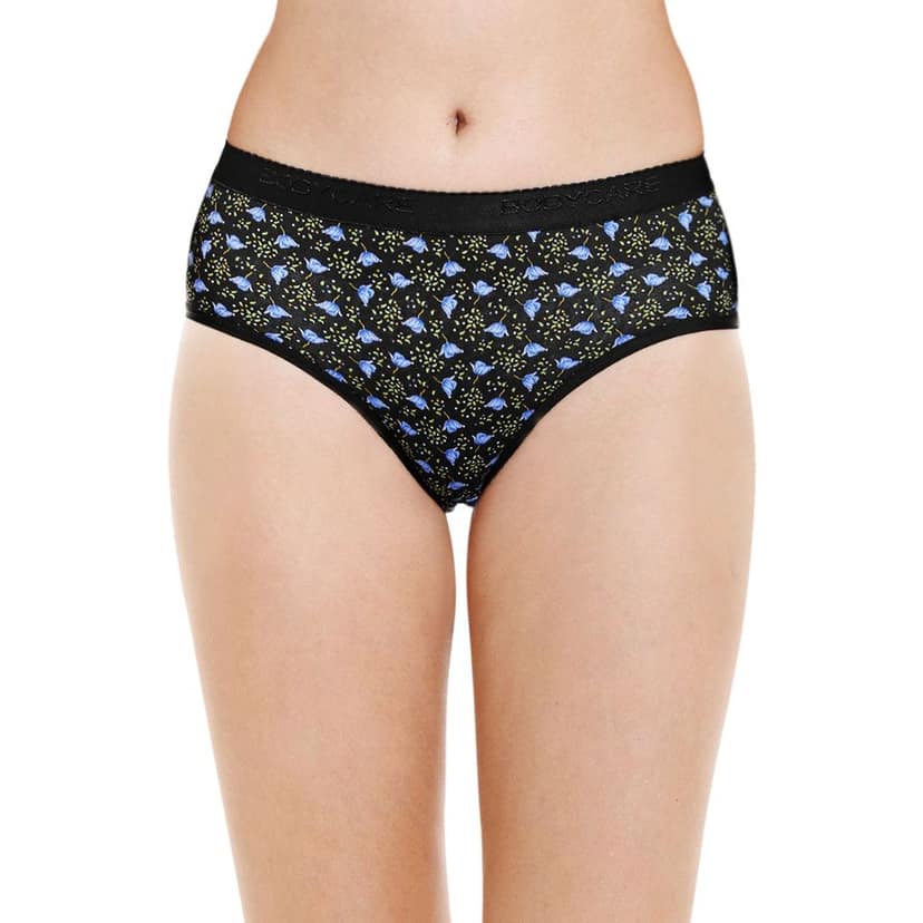 Bodycare women's combed cotton assorted Hipster Panty Pack of 6 ( E13000 ) view 3