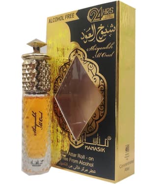 MANASIK SHIYOUKH AL OUD Concentrated Attar Roll On 6ml .