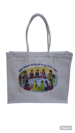 Canvas hand bag