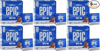 MANFORCE Epic Desire Super Thin Premium Condoms for Men Silk Chocolate Flavour Condom (3 Sheets) x Pack of 6
