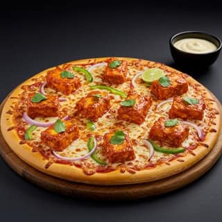 Tandoori Paneer Tikka Pizza