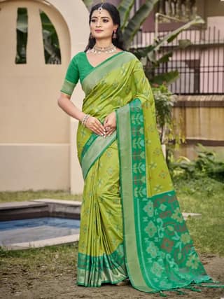 Light Green Silk Saree