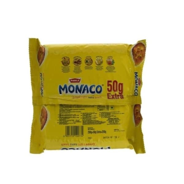 Parle Monaco Biscuits 200 Gms view 3