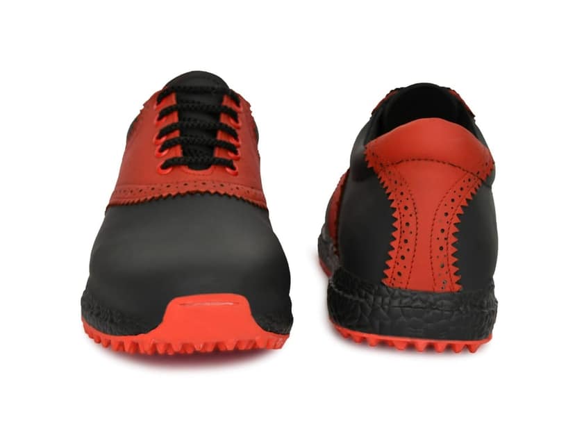 HITCARO Men Proffessional Leather Golf Shoes | Lace-Up | Phylon Sole |Waterproof | Comfortable | Breathable | Sports Shoes view 3
