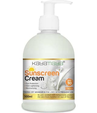 Sunscreen - SPF 30 PA++ Sunscreen Cream SPF30 PA++ for Complete Sun Protection