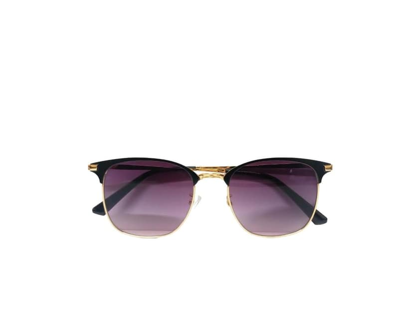 MD Style UV Protected Full Rim Square Metal Frame Sunglasses/Unisex Sunglasses view 2