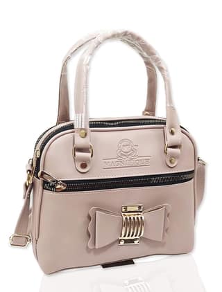 Magnifique Women's Hand/Sling/Side Bag/purse Polyurethane Western (Clear)