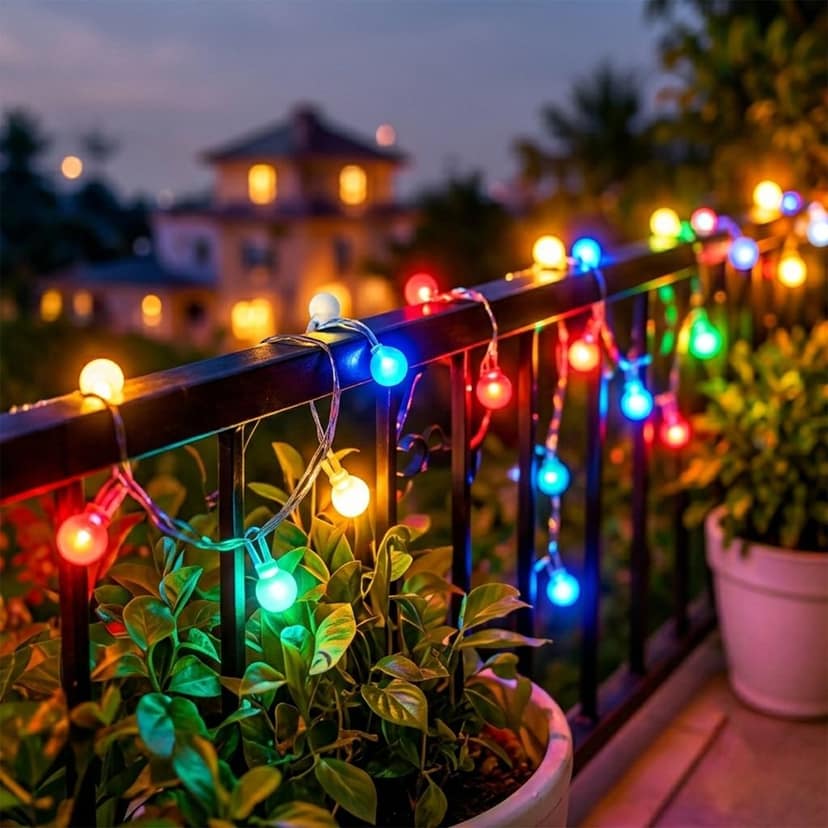 Multicolor LED String Light Series for Festive Home Decor (3.5 Mtr Approx) view 2