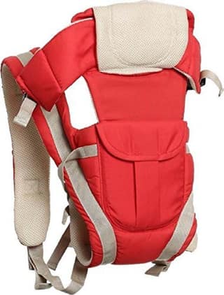Antil's Baby Carrier Bag/Adjustable Hands Free 4 in 1 Baby/Baby sefty Belt/Child Safety Strip/Baby Sling Carrier Bag/Baby Back Carrier Bag (Red) Front Carry Facing Antil's Baby Carrier Bag/Adjustable Hands Free 4 in 1 Baby/Baby sefty Belt/Child Safety St