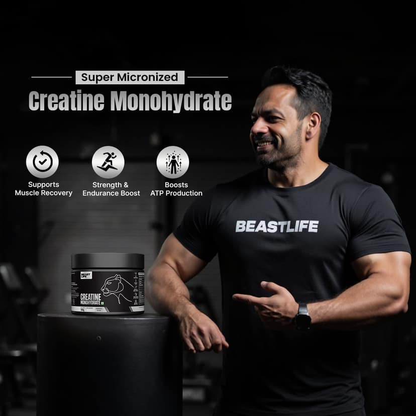 Super Micronized Creatine Monohydrate | 100G - Gift view 2