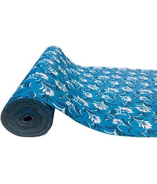 Generic Single PVC Blue Kitchen Shelf Cover Cover