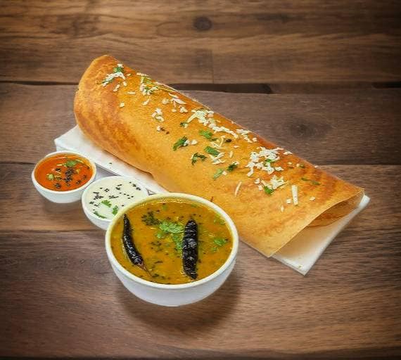 Paneer masala dosa