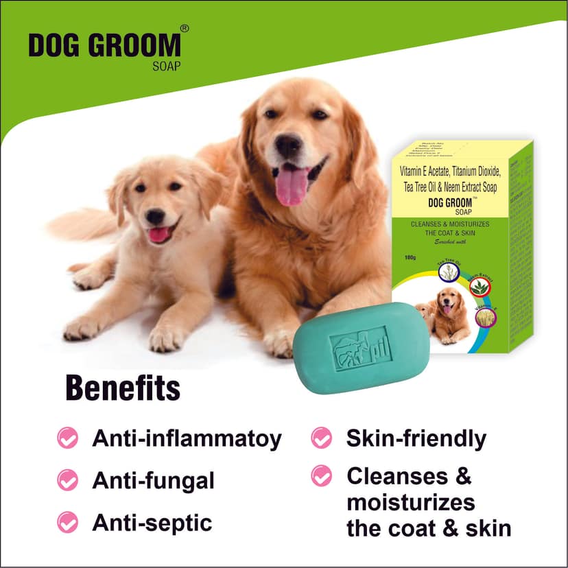 Dog Groom Soap | 100gm | Pack of 2 view 3