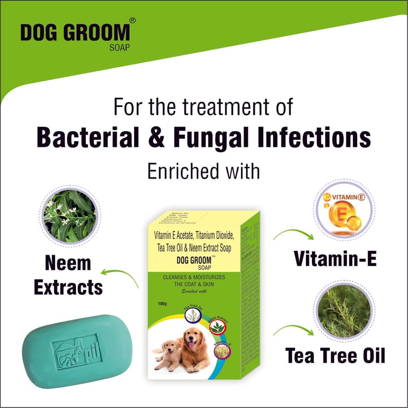 Dog Groom Soap | 100gm | Pack of 2 view 4