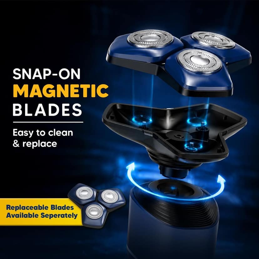 LetsShave 360 Pro Electric Shaver for Men view 3