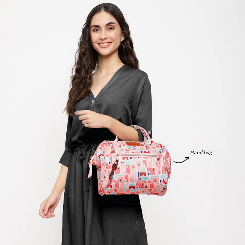 VISMIINTREND Diaper Bags for Mom | Travel Maternity Backpack Bags | Water Resistant | Premium Oxford Fabric | Gifts for Mom to Be | Baby Shower Gift view 2