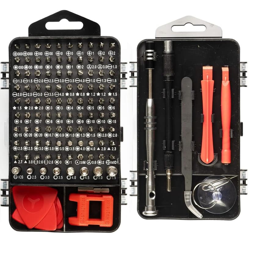 AGARO 115pcs Precision Screwdriver Set, for Smartphone, Mobile, Laptop, Tablet, Game Console and Household Repair