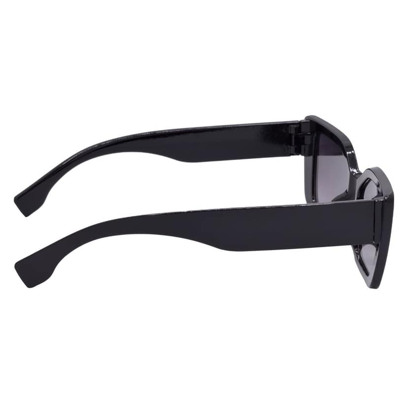 Black Frame Grey Lens Cat-eye Sunglasses for Women & Girls Fashion Statement - HRS588-BK-GRY view 4