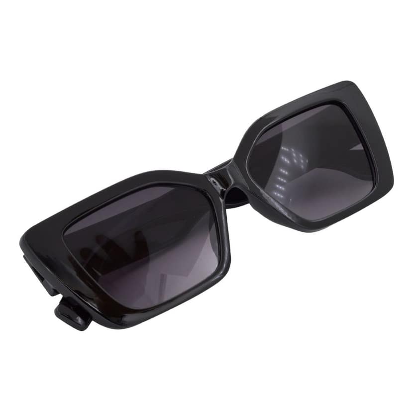 Black Frame Grey Lens Cat-eye Sunglasses for Women & Girls Fashion Statement - HRS588-BK-GRY view 6