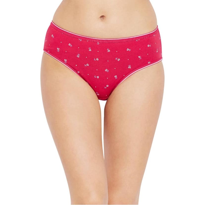 Bodycare women's combed cotton assorted Hipster Panty Pack of 6 ( E300400D ) view 2