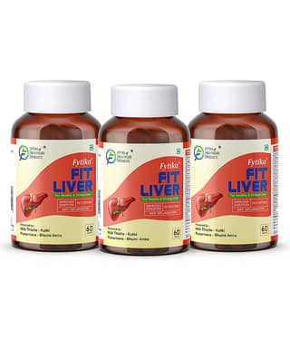 Fytika Fit Liver (Liver Detox Supplement)- 3x60 Tabs (Pack of 3)