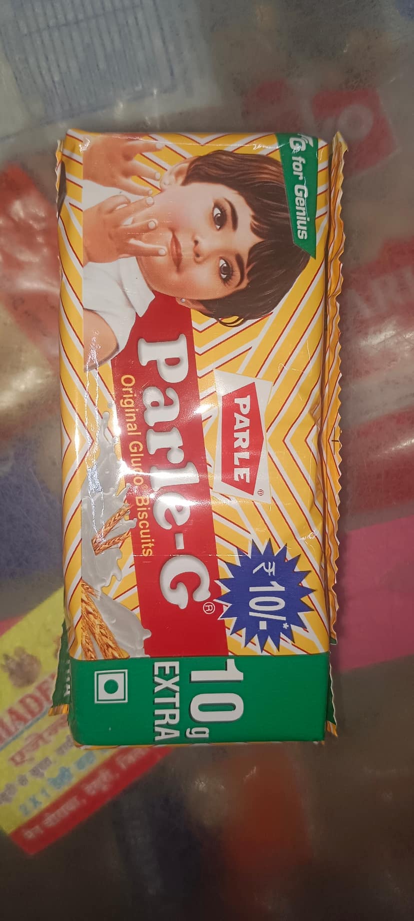 Parle g glucose biscuit 100gm