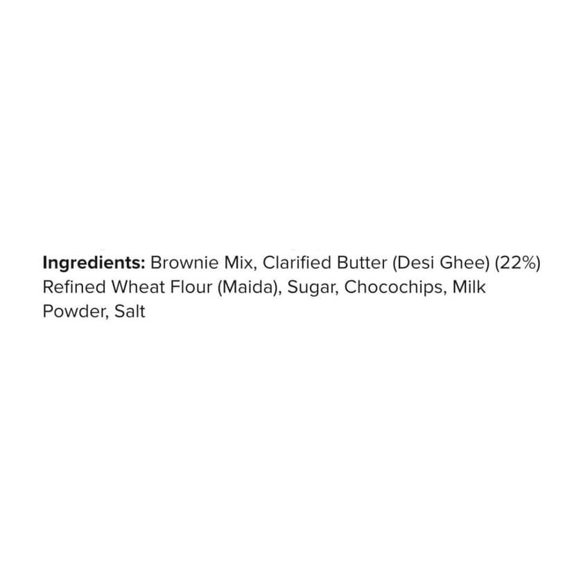 Chocochip Brownie Cookies (pack of 4) view 6