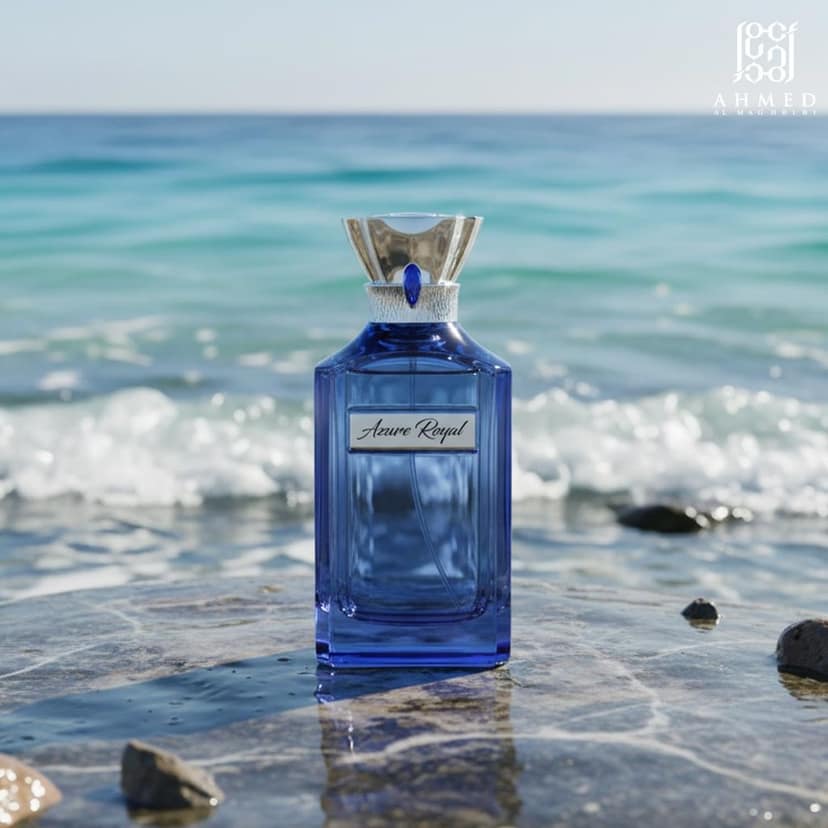 Ahmed Al Maghribi Azure Royal Eau De Parfum 100ml – Premium Long-Lasting Unisex Fragrance view 3