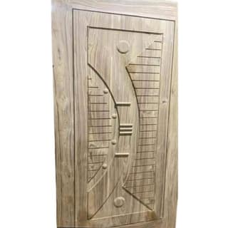 Wooden Main Door With Art Works 7ft x 3ft