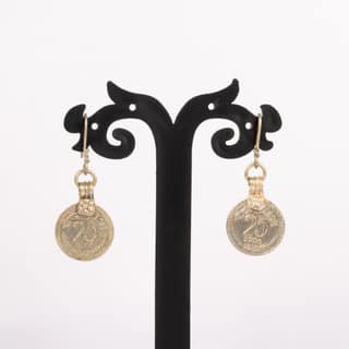 Tribes India Earring 25 Paisa Pair