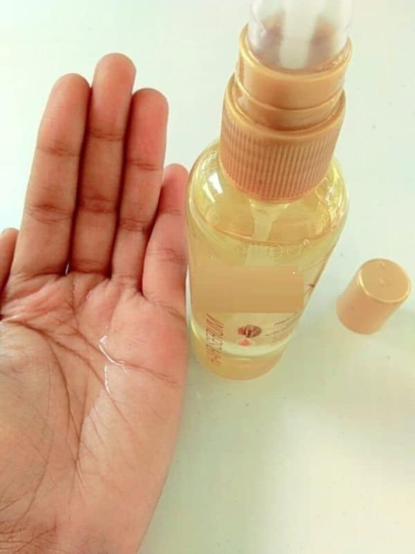 Straightening Repair-Oil Wallnut Oil & Vitamin B5 & Smoothening High-Gloss Hair serum Macadamia Oil & Vitamin E view 7