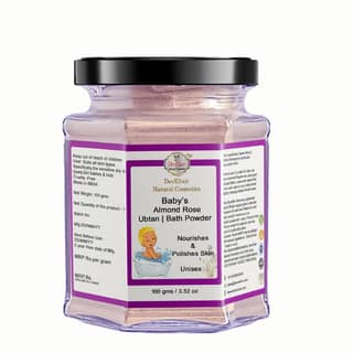 Baby Ubtan Almond Rose Nourishing | Naturally Glowing Skin | lighten skin tone | Opting Sensitive Skin