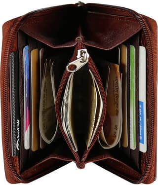 STYLE SHOES Zip Maroon Money Clip