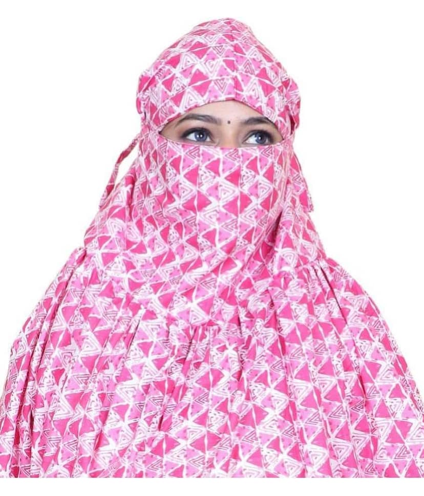 DEEPNYRA - LIVING STYLE - Pink Cotton Women's Scarf ( Pack of 1 ) view 2