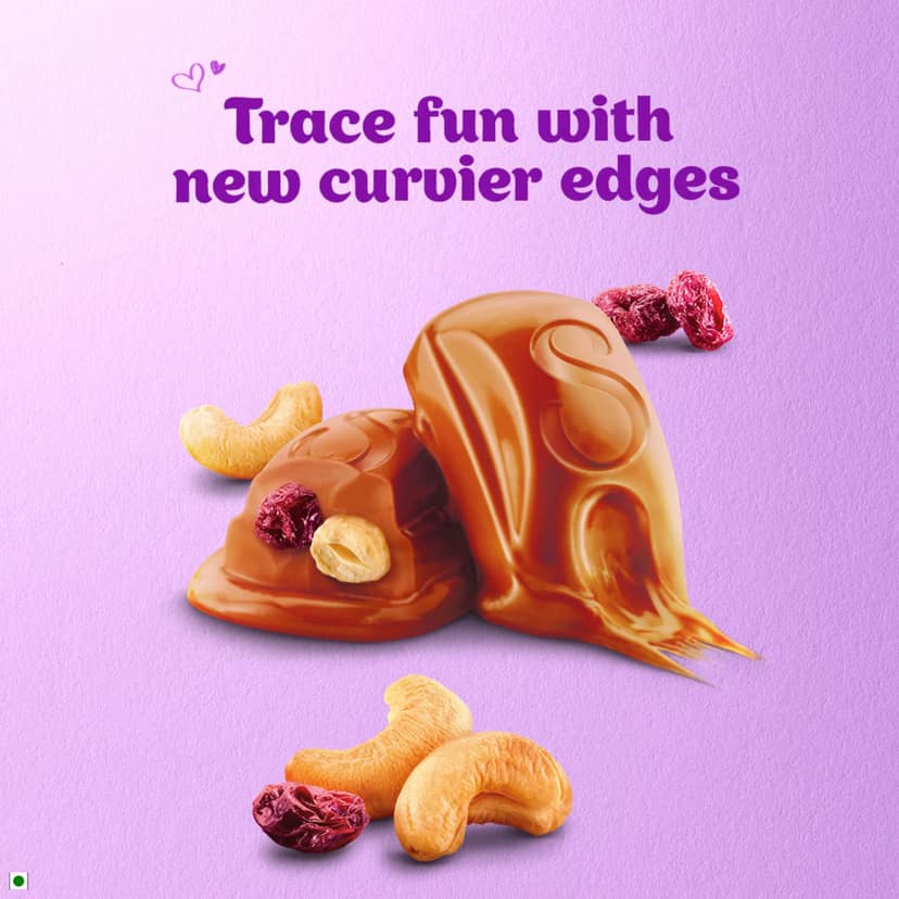 Cadbury Dairy Milk Silk Fruit and Nut Chocolate Bars, 137 g view 3