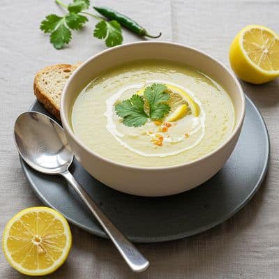 Lemon Coriander Soup