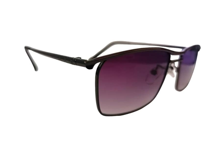 MD Style UV Protected Full Rim Rectangular Metal Frame Sunglasses/Men - Women Fashion Sunglasses view 2