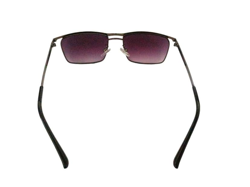 MD Style UV Protected Full Rim Rectangular Metal Frame Sunglasses/Men - Women Fashion Sunglasses view 5