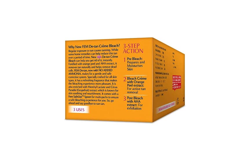 Fem Creme Bleach - De-Tan, 30 G view 2