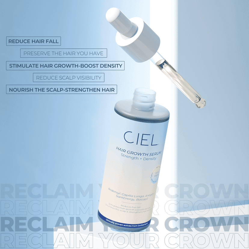 CIEL Hair Growth Serum to Reduce Hair Fall, Stimulate Hair Growth, Boost Density & Strengthen Hair view 3